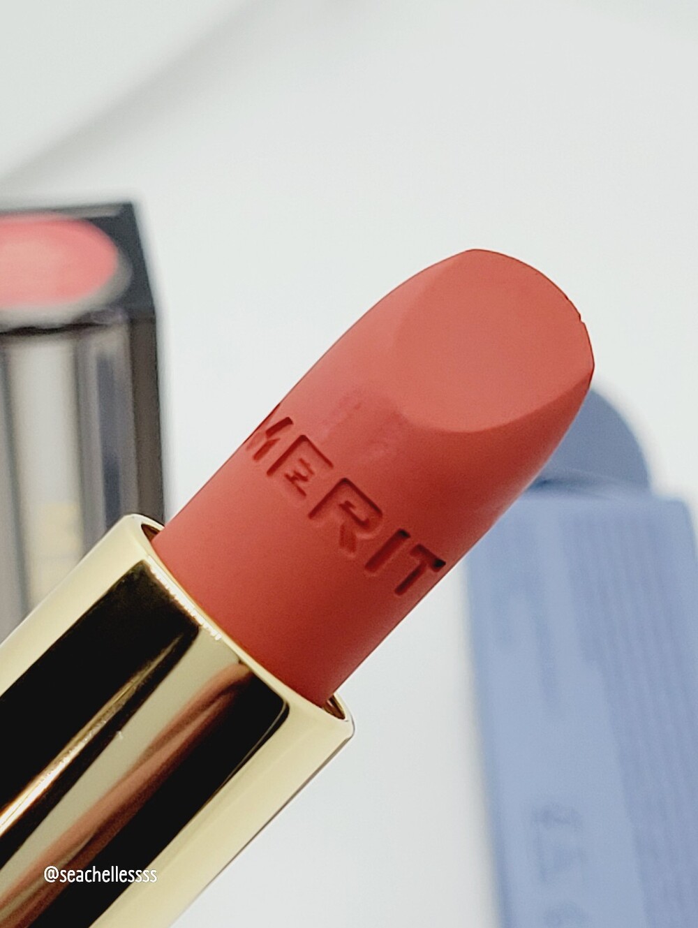Court Merit Signature Lightweight Lipstick Matte Warm Brick Brand New In Box